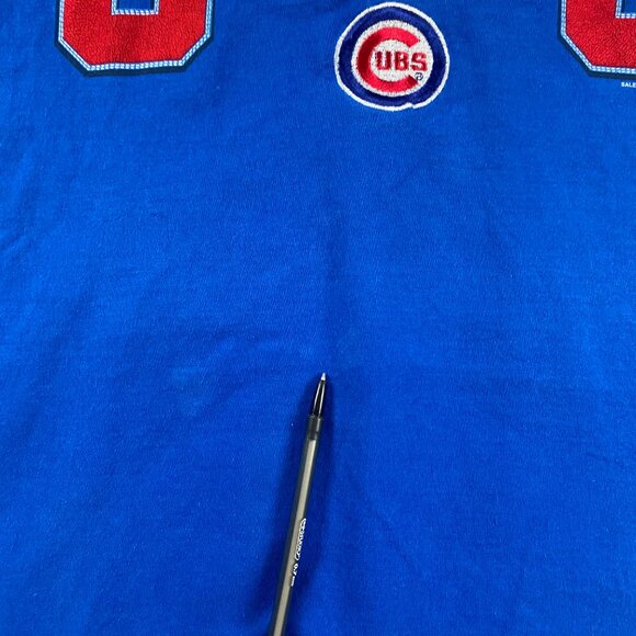 Vintage 90s Chicago Cubs T Shirt Mens 2XL Cotton MLB Baseball XXL Pro Player - Picture 4 of 9